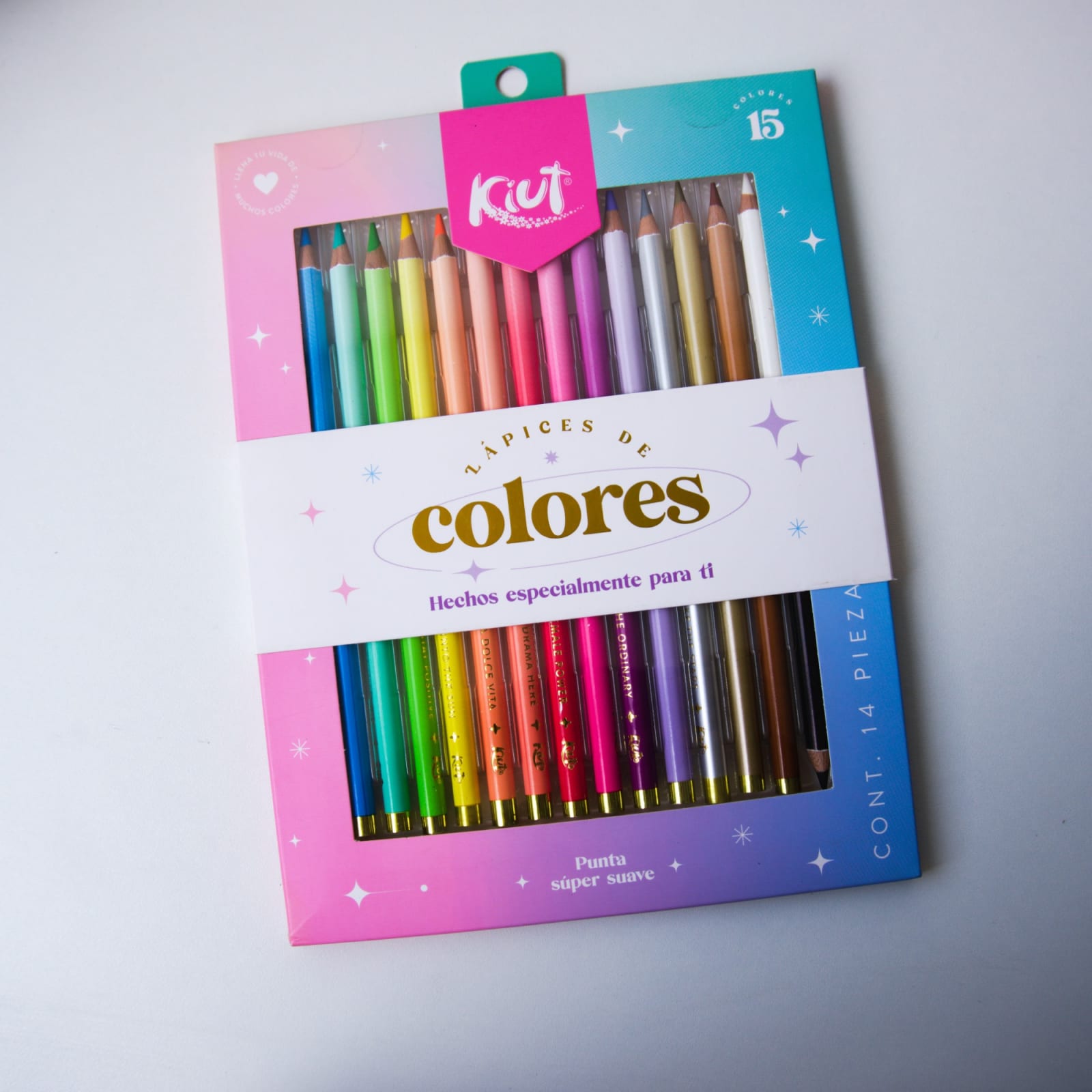 Set de colores Kiut 15 colores