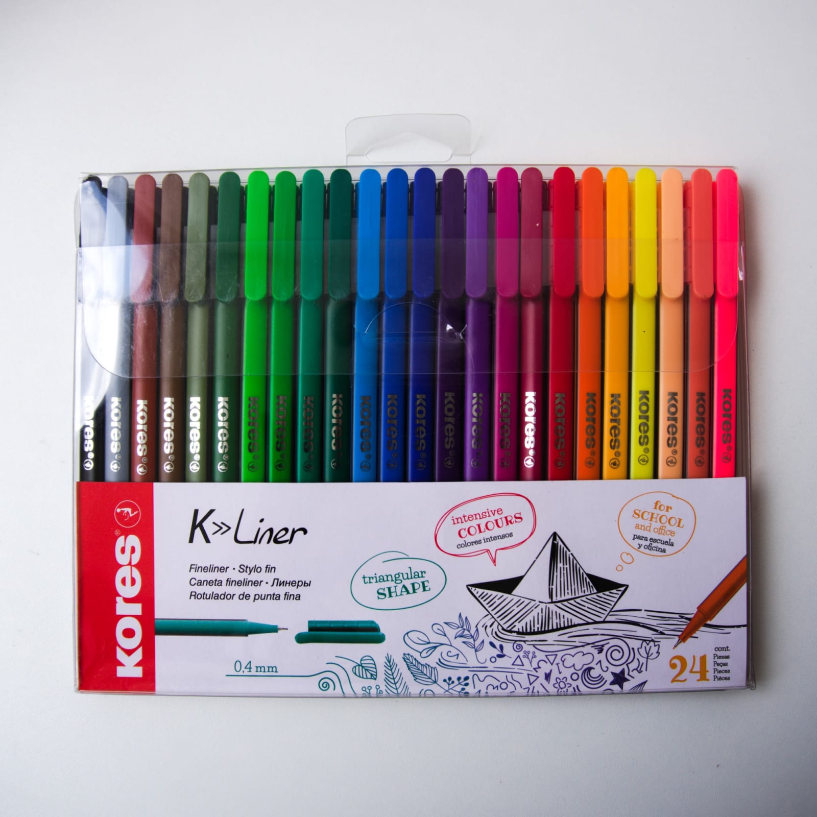 Set de micropuntas K-liner 24 colores