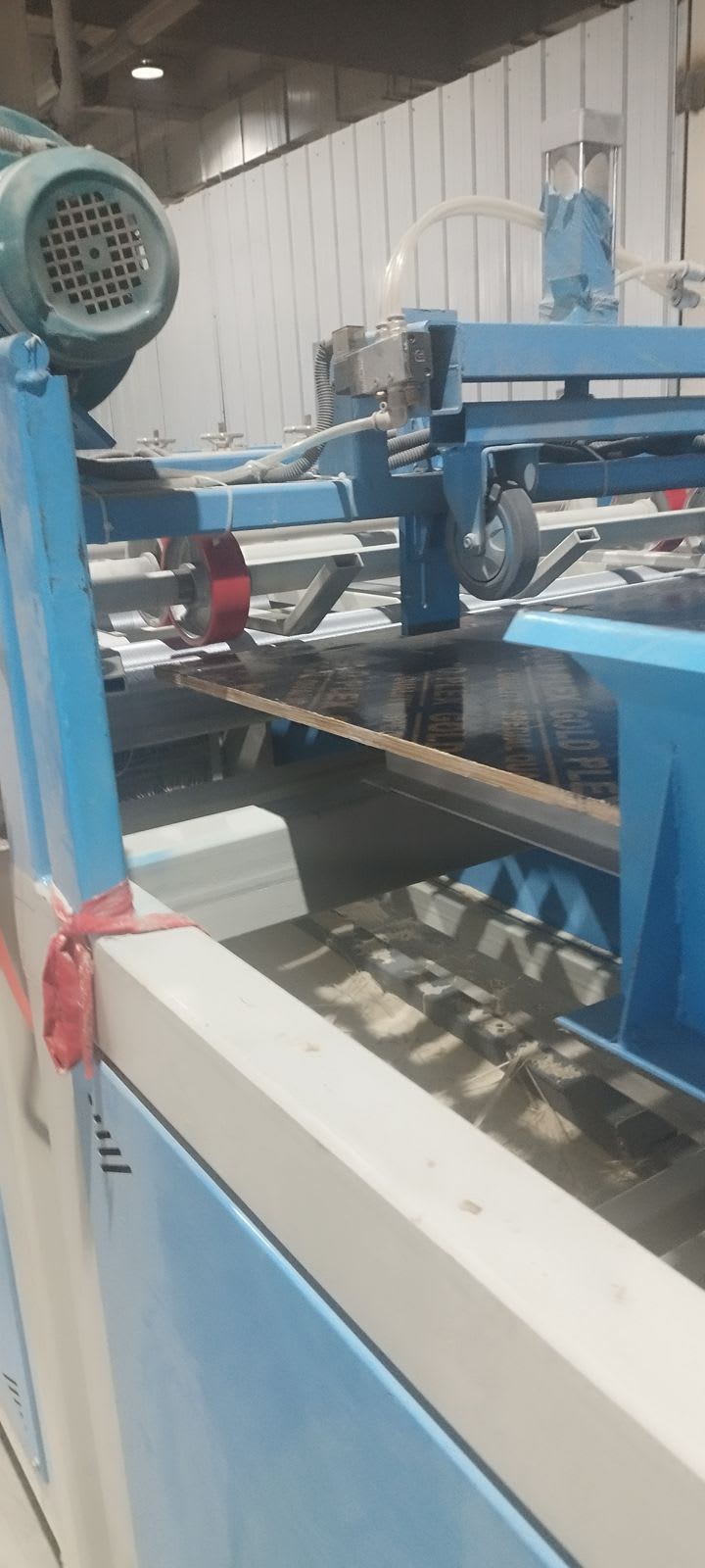 Aplicação da camada sobre a chapa