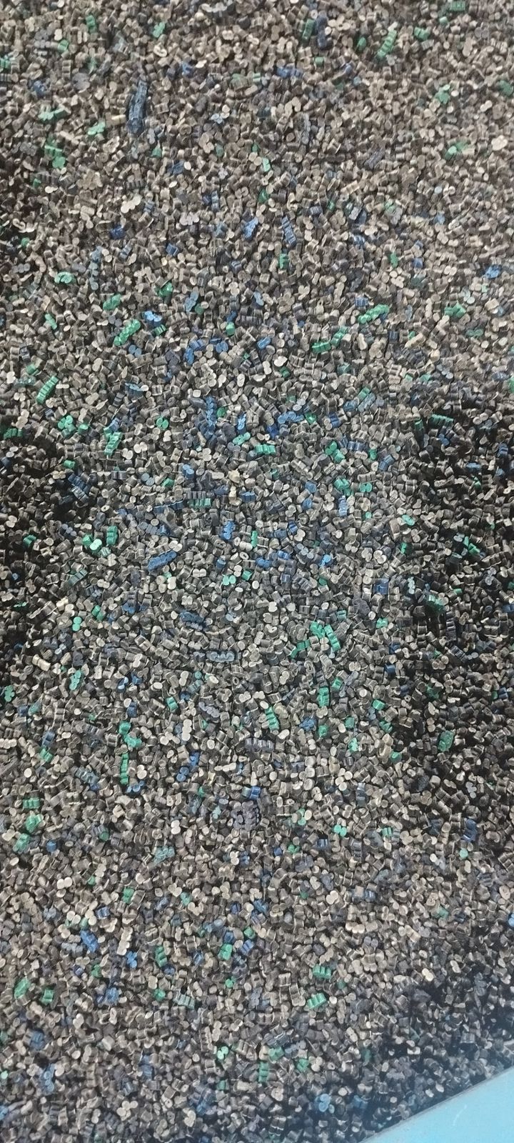 Grânulos de PP reciclado usados como matéria-prima do revestimento