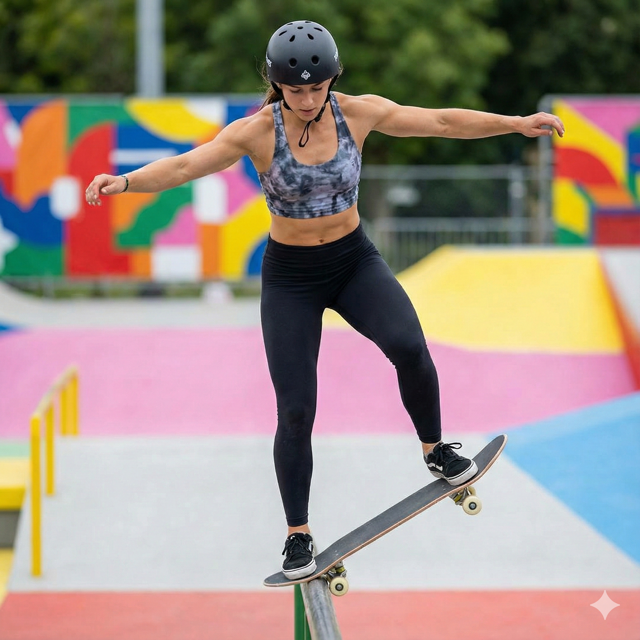 Professional Vert Skater Elena R. - Scaters Team Member