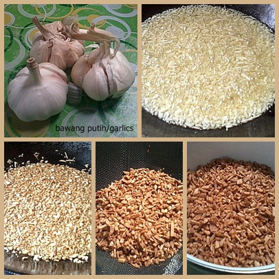 bawang putih goreng / crispy fried garlic