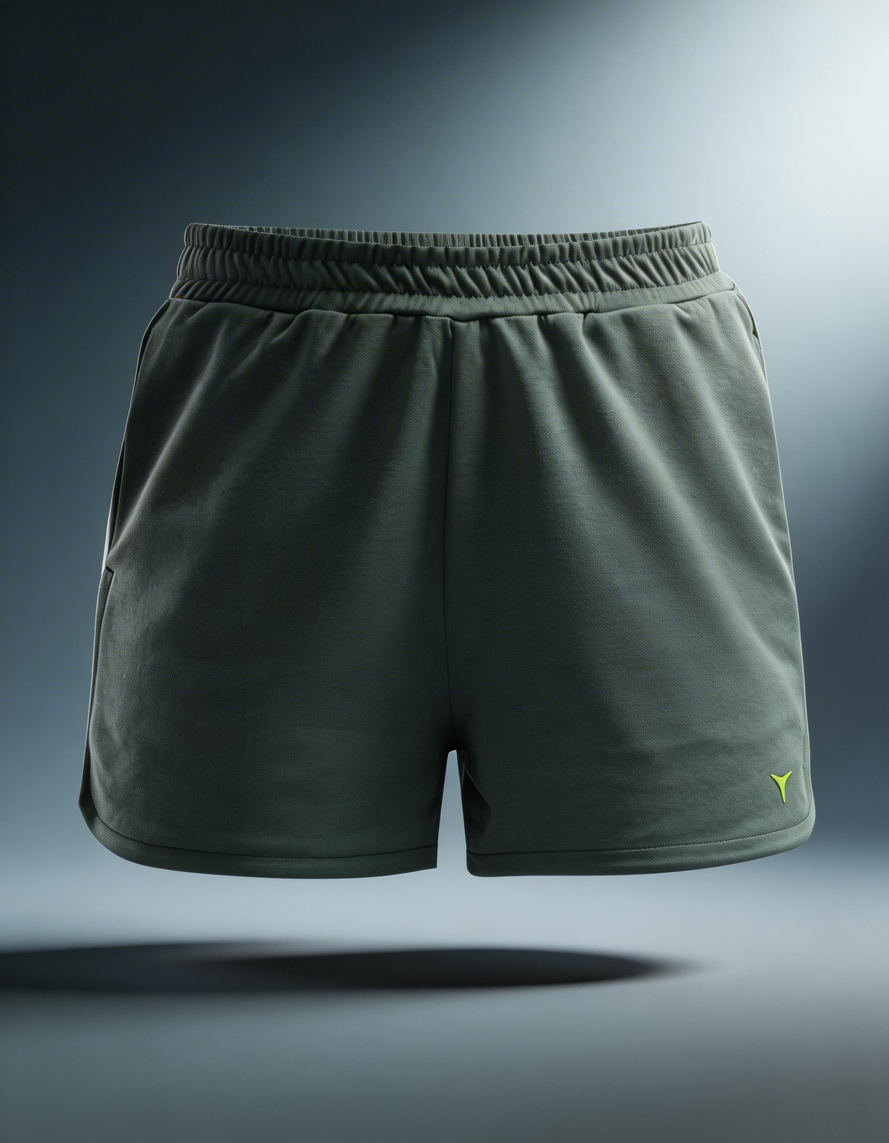 Shine Shorts - Faded Green - Image 2