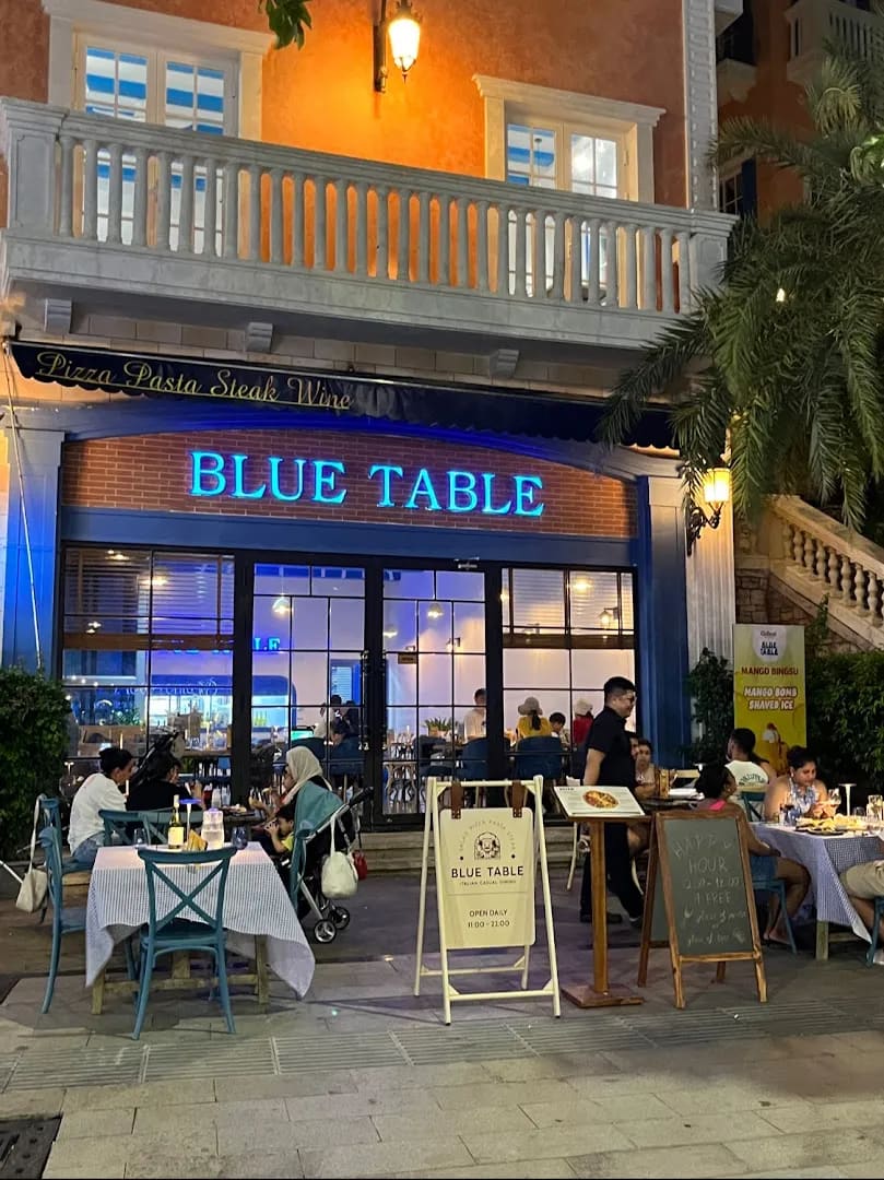 BLUE TABLE