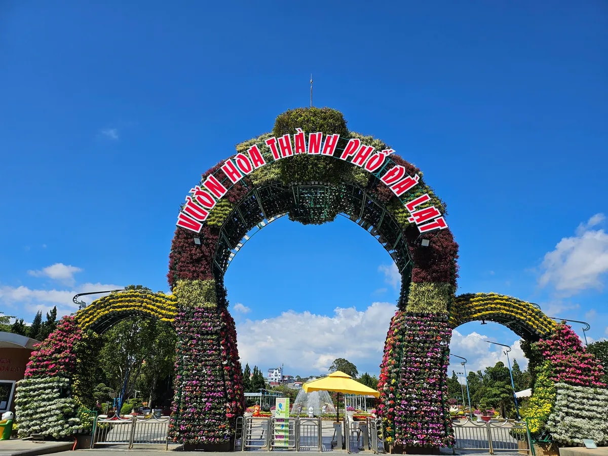 Vườn hoa thành phố Đà Lạt