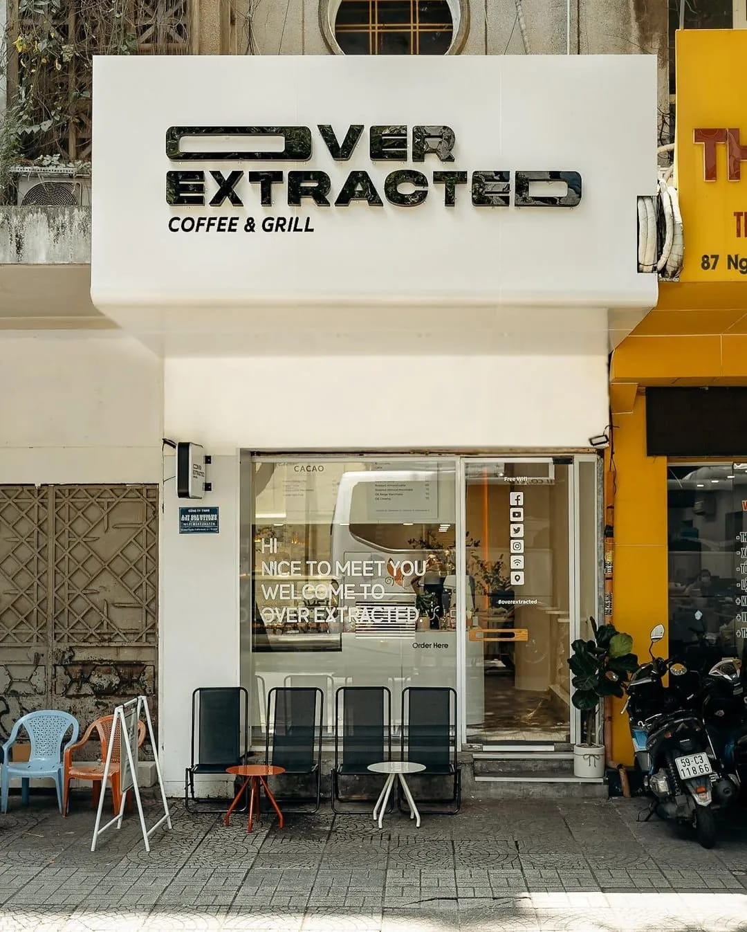 Over extracteD coffee