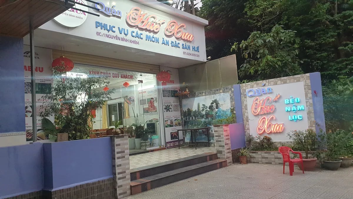 Quán Bánh Bèo Nậm Lọc Huế Xưa