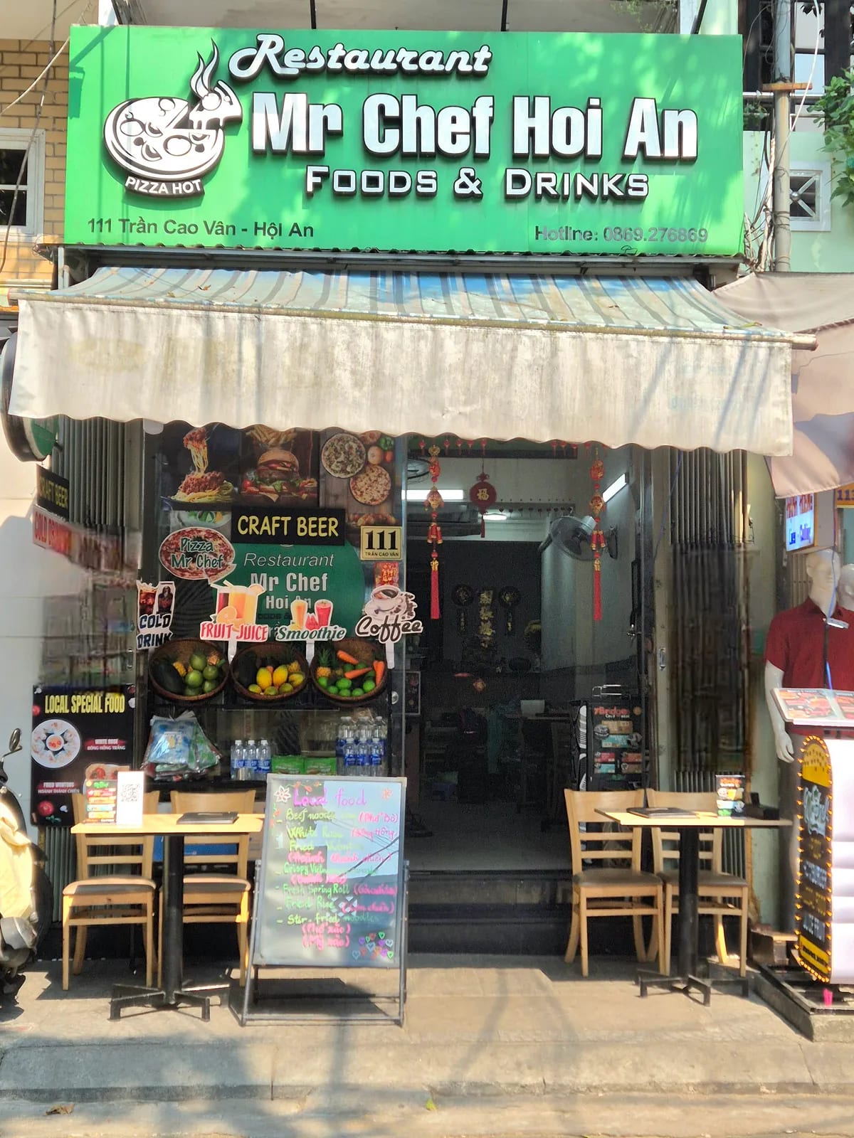 Mr Chef Hoi An – Local & Western Cuisine - Craft Beer
