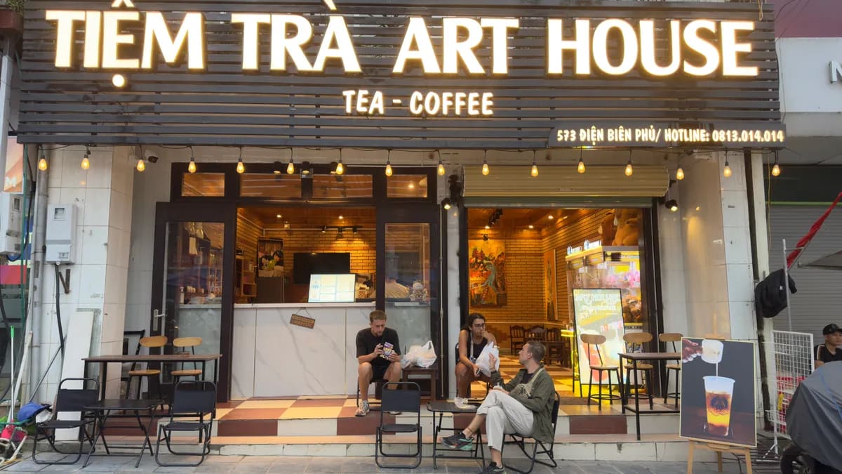 Tiệm Trà Sữa Art House Sapa