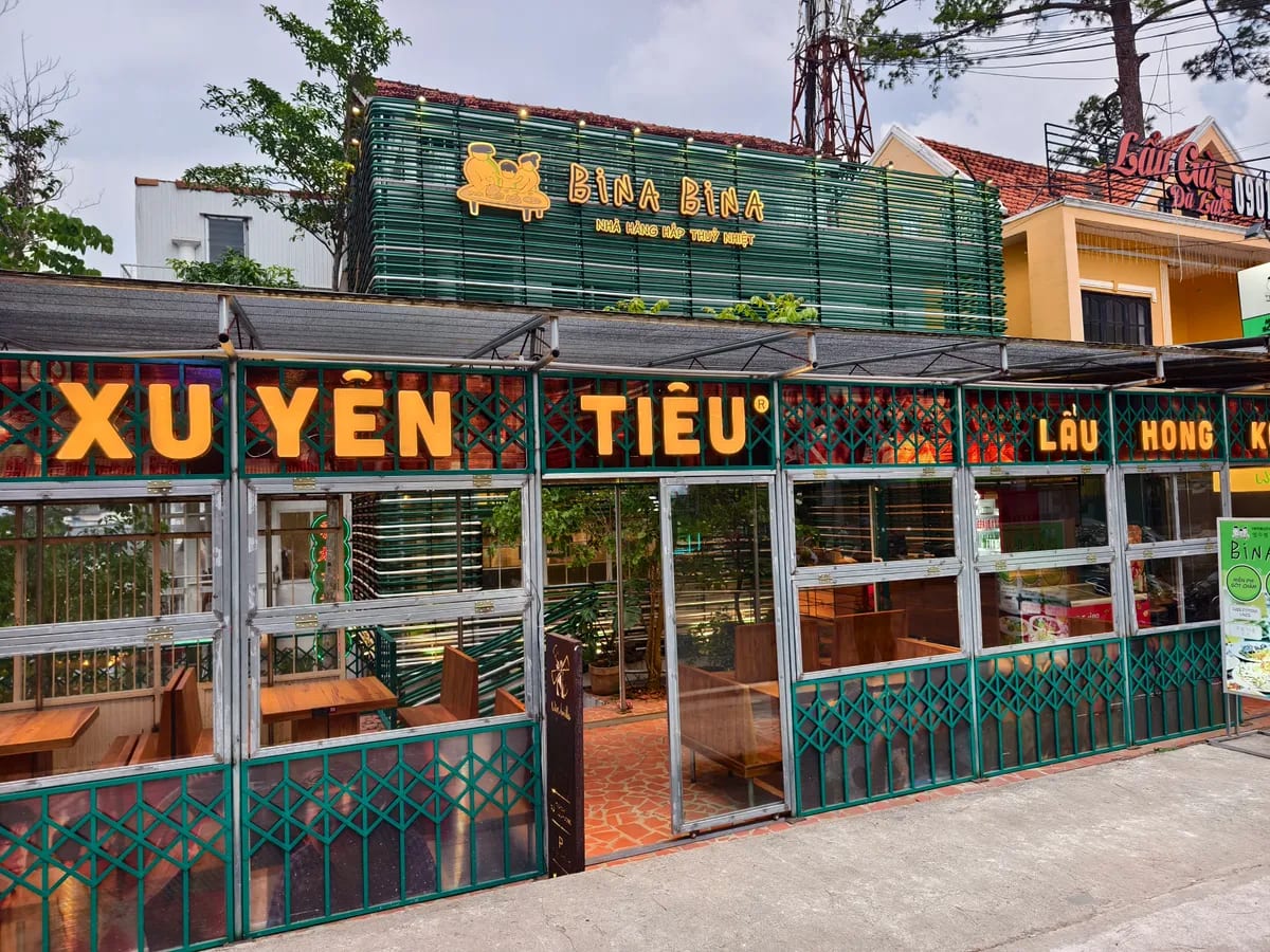 Nhà hàng hấp thuỷ nhiệt - Bina Bina