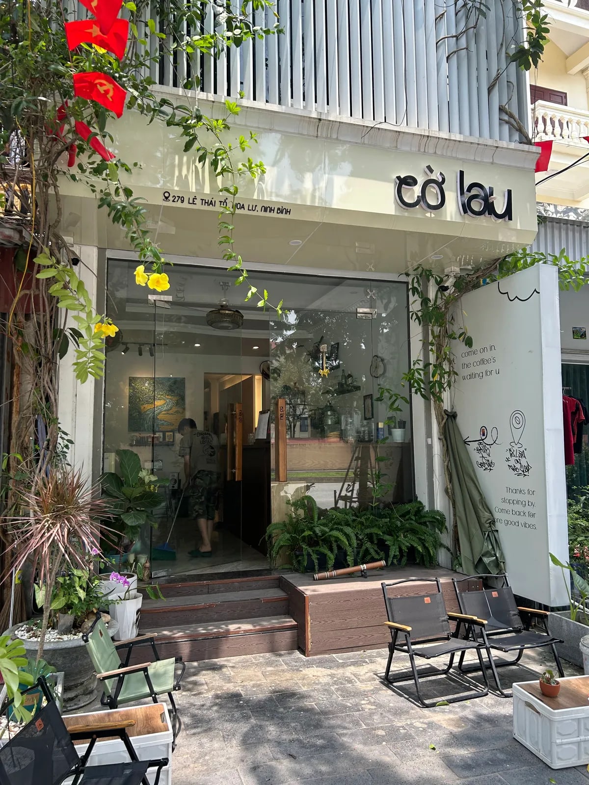 CờLau in the cloud - Coffee & Tea