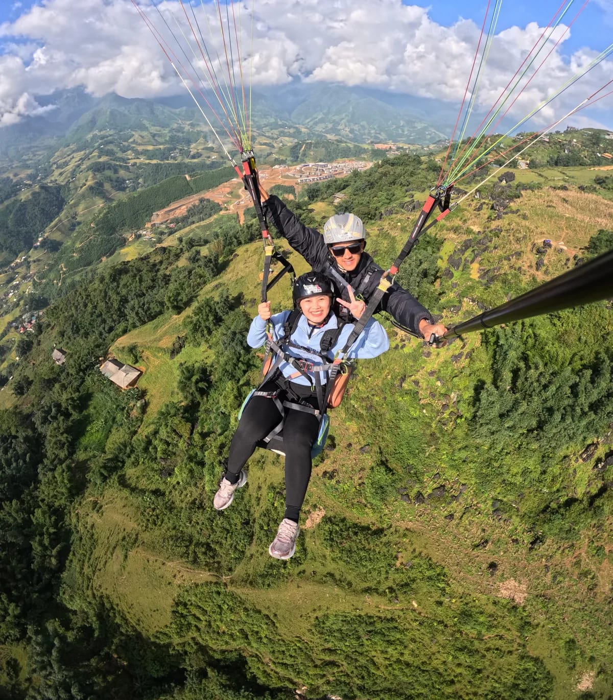Sapa Paragliding - Điểm Cất cánh Dù Lượn Sapa
