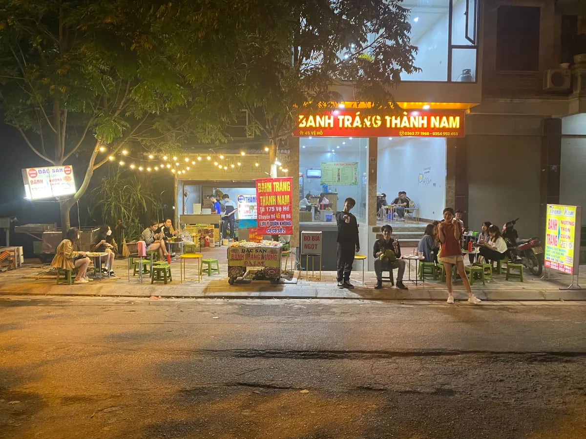 Bánh tráng nướng Thành Nam
