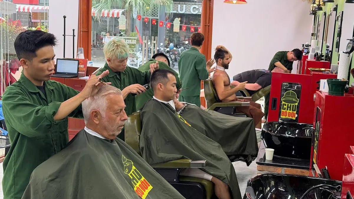 SOLDIER BARBER SHOP BY CHU BO DOI DA NANG