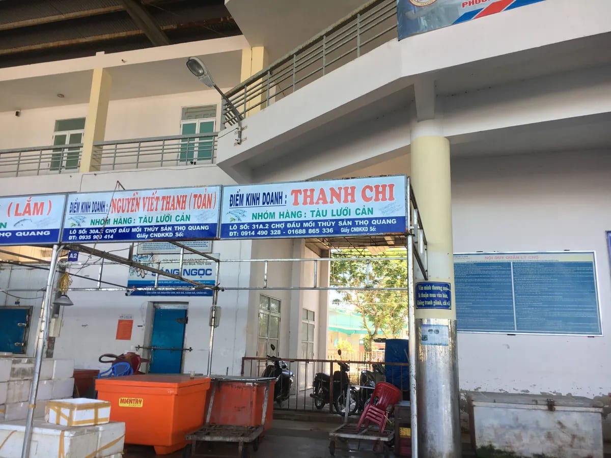 Chợ Đầu mối Thủy sản Thọ Quang