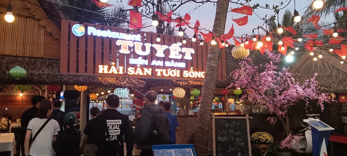 Nhà hàng hải sản Tuyết biển An Bàng