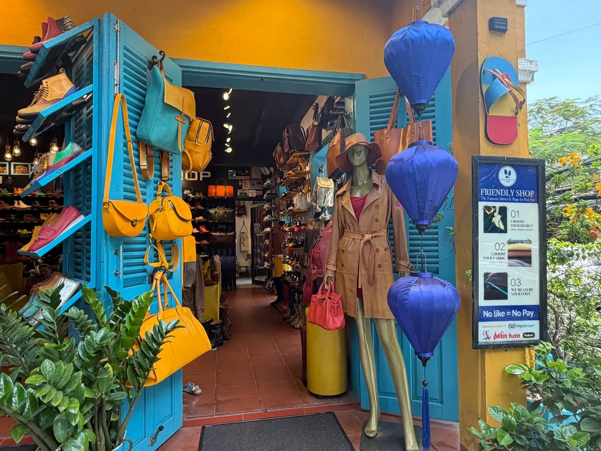 Friendly shoe shop