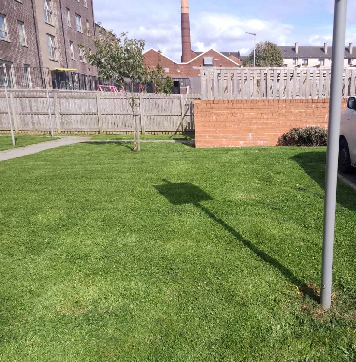 Play area maintenance work 3