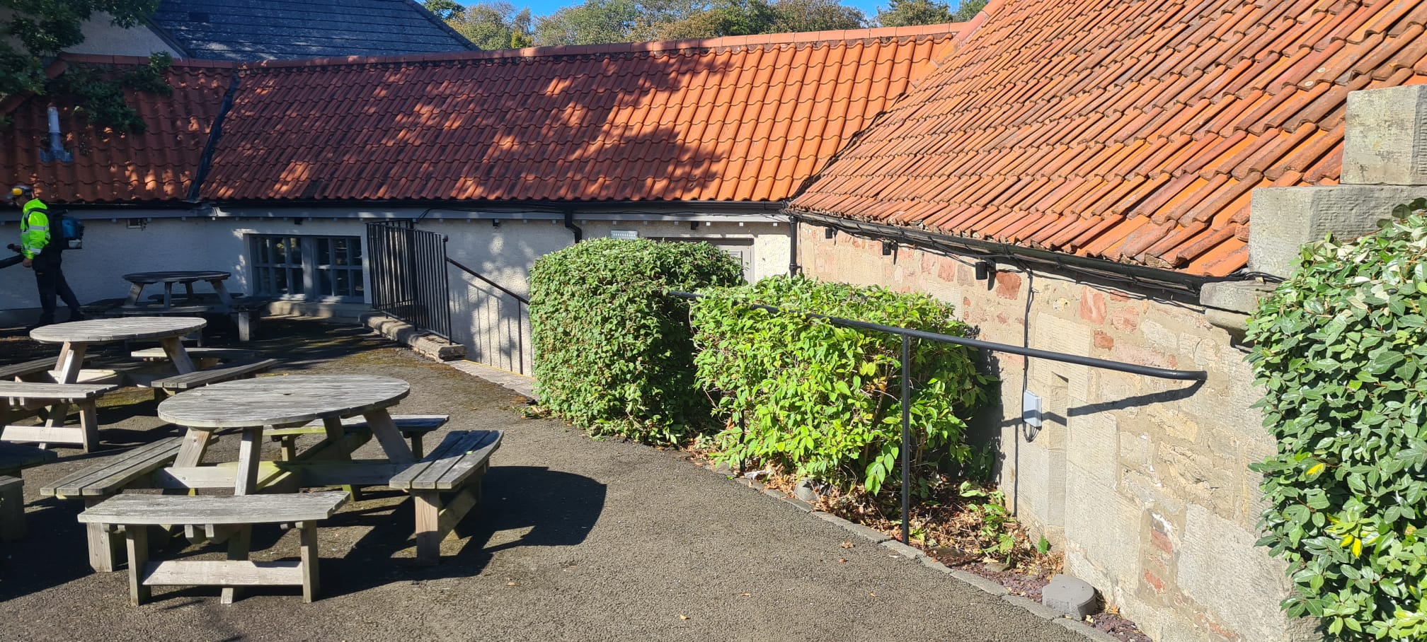 Grounds maintenance work 3