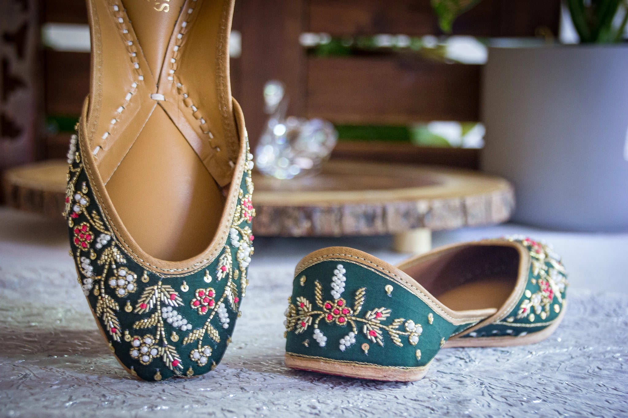 Forest Green Classic Heritage Jutti