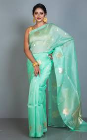 Vintage Mint Kora Silk