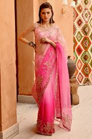 Gulab Gota Patti Saree