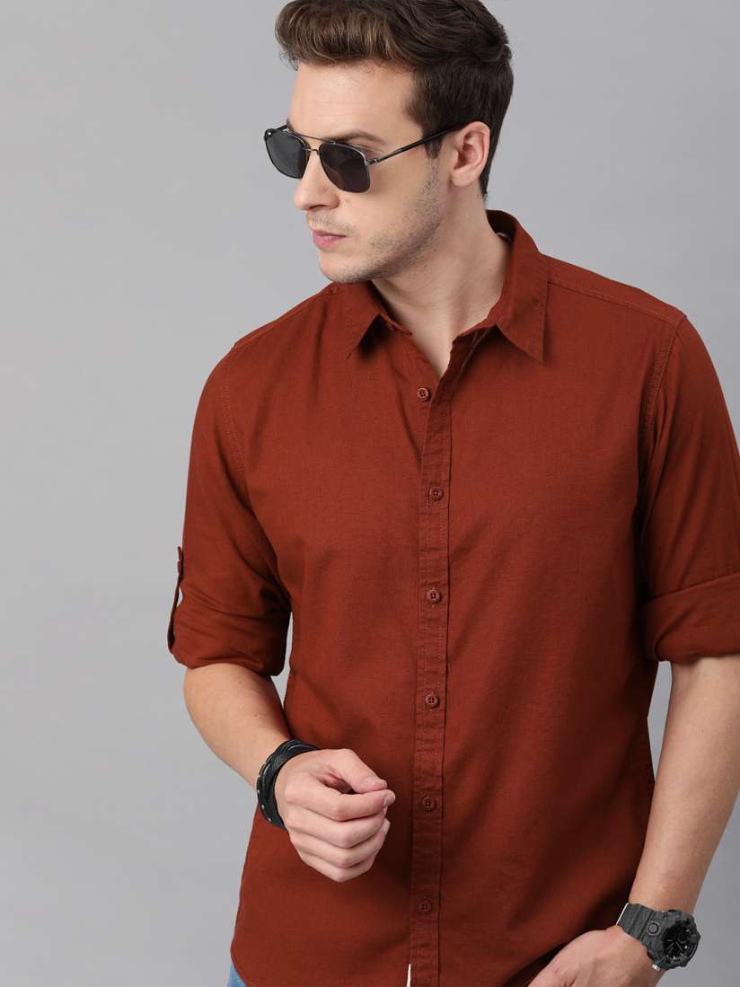 Brick Red Outdoor Shirt
