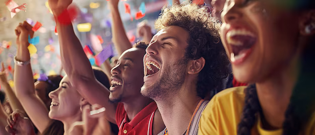 Fans celebrate underdog victory