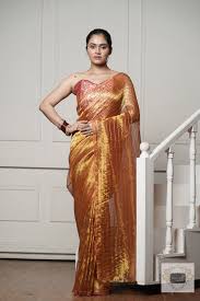 Noorani Gold Banarasi Weave