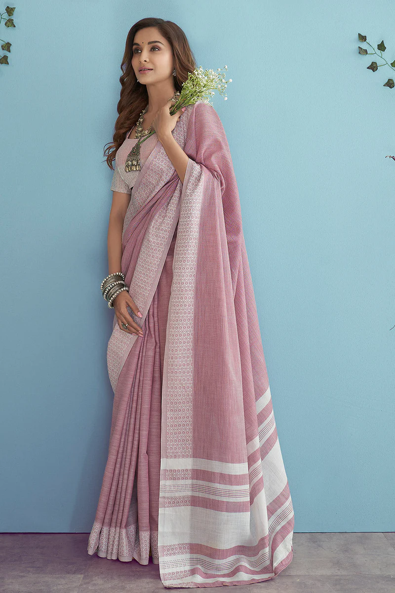 Seashell Pink Linen Muse