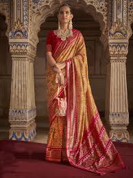 Amber Glow Patola Elegance