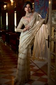 Golden Ivory Gota Glamour