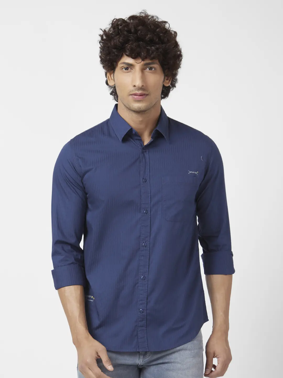 Harbor Blue Slim Fit Shirt