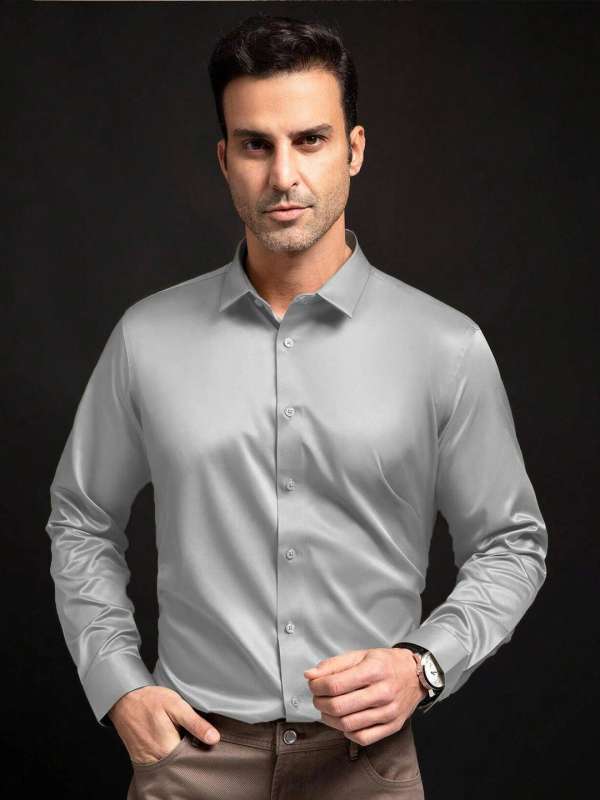 Moonlight Silver Party Shirt