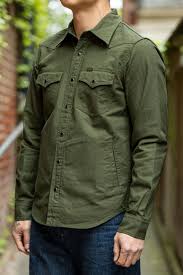 Olive Ash Military Shirt