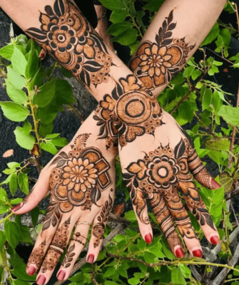 Arabic Floral Design
