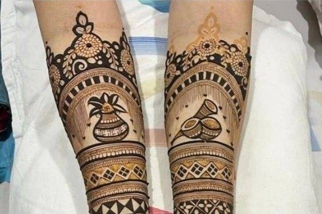 Dhol Bridal Mehndi