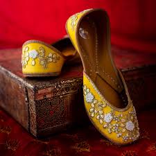 Sunshine Gota Patti Festive Jutti