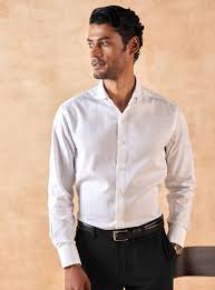 Pearl White Formal Shirt