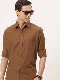 Cinnamon Brown Casual Shirt