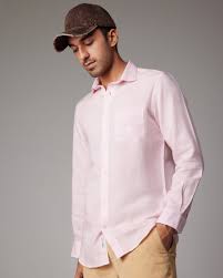 Dusty Pink Linen Shirt