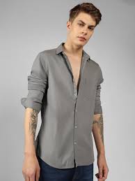 Slate Grey Casual Fit