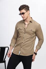 Clay Brown Designer Shirt