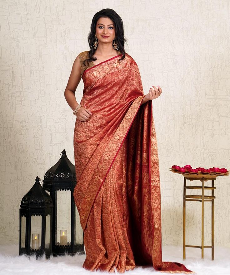 Regal Gold Banarasi Saree