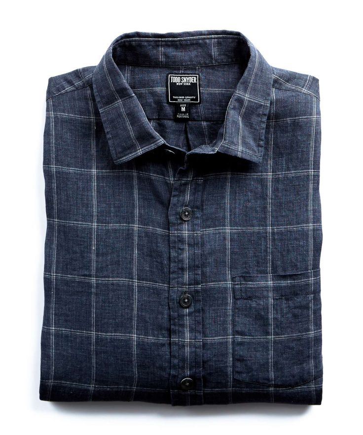 Charcoal Grid Check Shirt