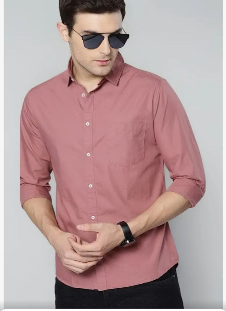 Dusty Rose Relaxed Shirt