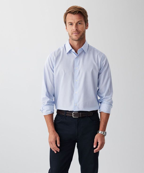 Sky Mist Poplin Shirt