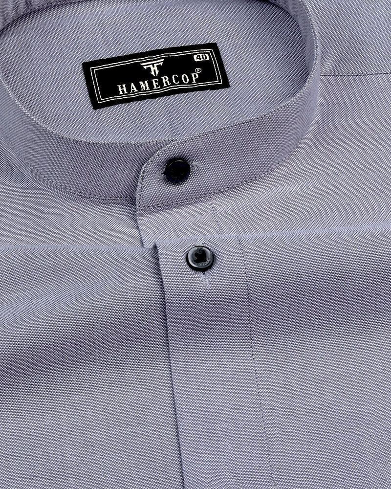 Mist Grey Relaxed Shirt