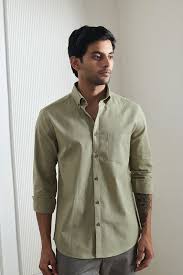 Sage Green Summer Shirt
