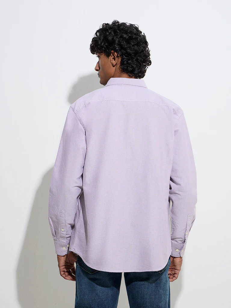 Lilac Mist Relaxed Shirt
